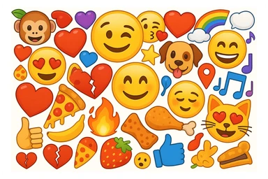 show more emoji sticker