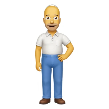 Homer simpson sticker