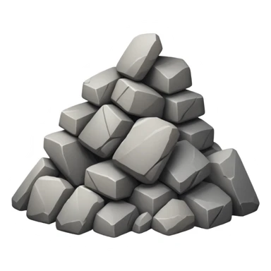 create a dnd style rubble.png using 48x48 pixels size sticker