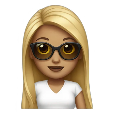 memoji-girl-sunglasses sticker