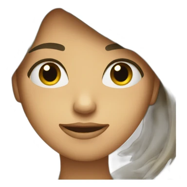 women question face sticker