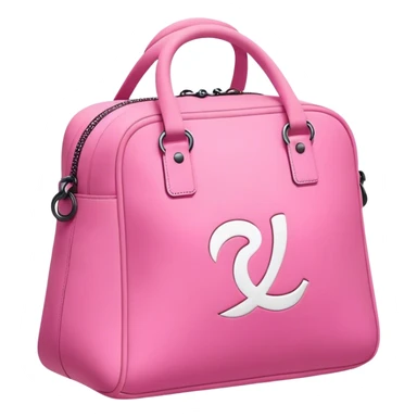 Pink Lululemon bag sticker