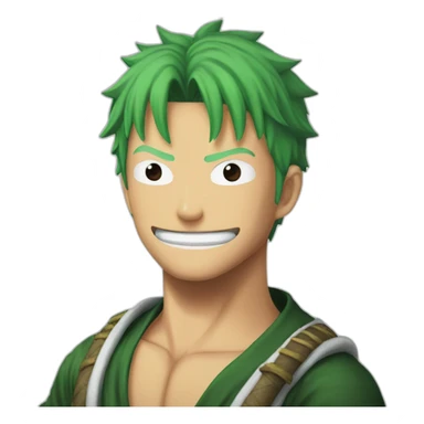 One piece zoro sticker