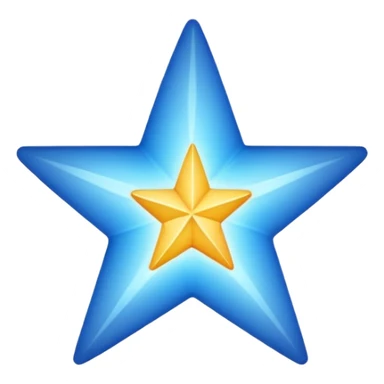 blue star sticker