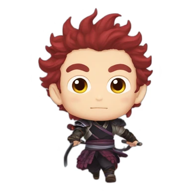 Tanjiro Kamado Demon SLayer sticker