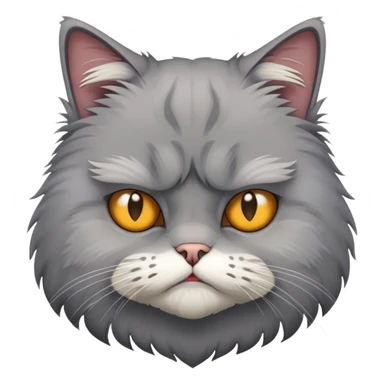 The shitty cat sticker