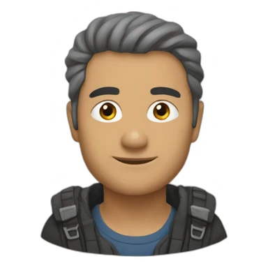 gokturk flat sticker