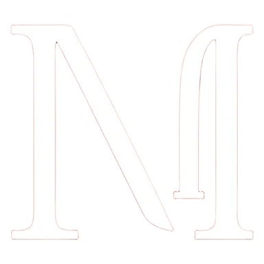 red square typed in it (NMU) sticker