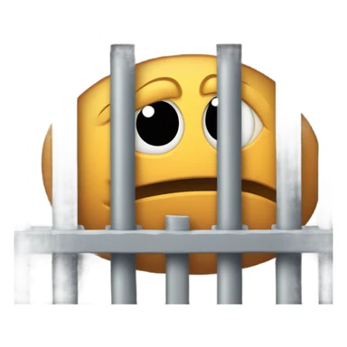 Worm in prison sticker