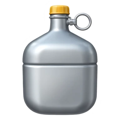 Camp Essentials, canteen,negative:character. sticker