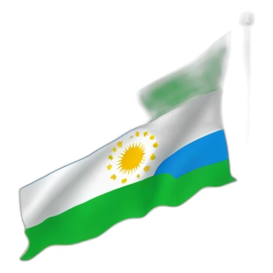 Flag Uzbekistan sticker