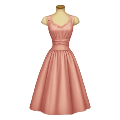 vintage dress sticker