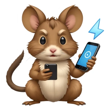 Degu playing brawlstars sticker