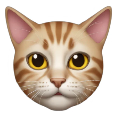 Cat spiderman sticker