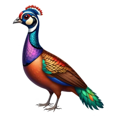 Chinese Ring-necked Pheasant sticker