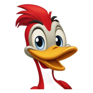 woody woodpecker Cartoon sticker