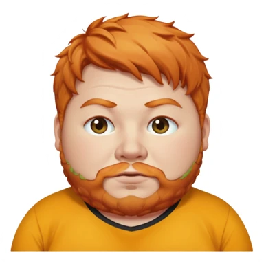 CaseOh, the fat ginger streamer sticker