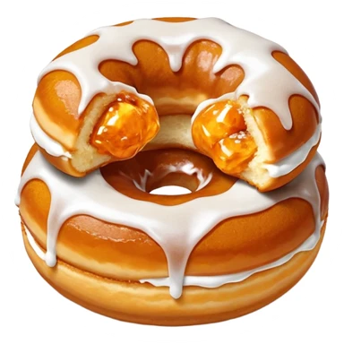 pumpkin Filled Jam Donut Bombs sticker