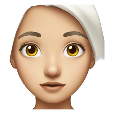 girl with heterochromia sticker