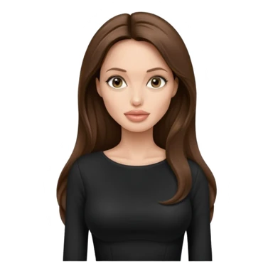 Angelina Jolie up to the waist sticker