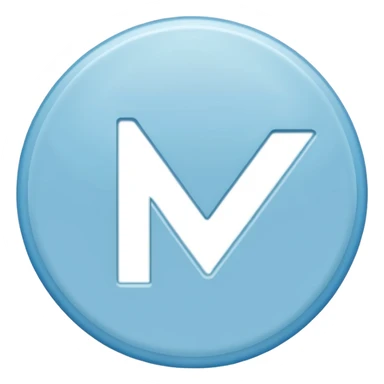 A light blue or brown circle with a white checkmark inside it. sticker