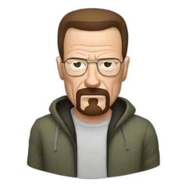 Walter white y Pinkman sticker