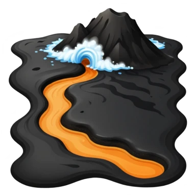 icelands black sand beach sticker