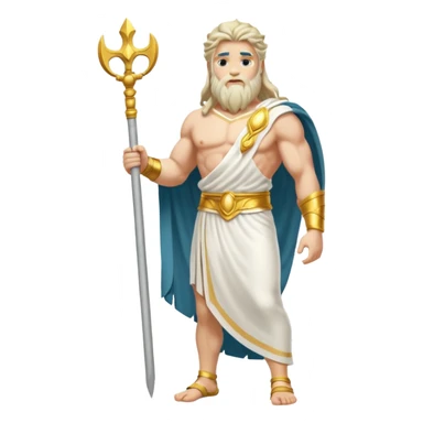 fullbody god zeus sticker