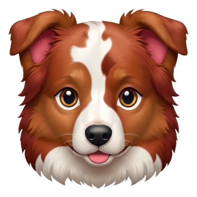 Red merle Australian shepherd  sticker