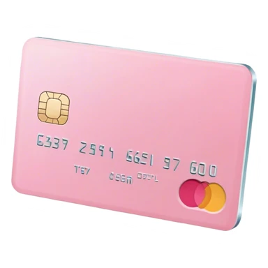 credit card pink pastel sticker