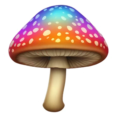 Psychedelic mushroom   sticker