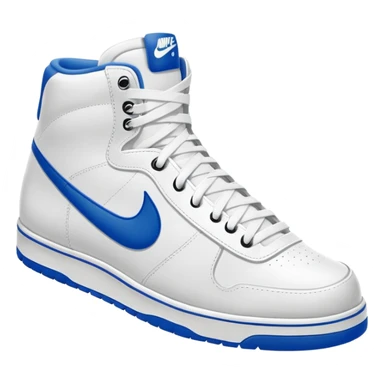 Nike shoes white street shoes sticker
