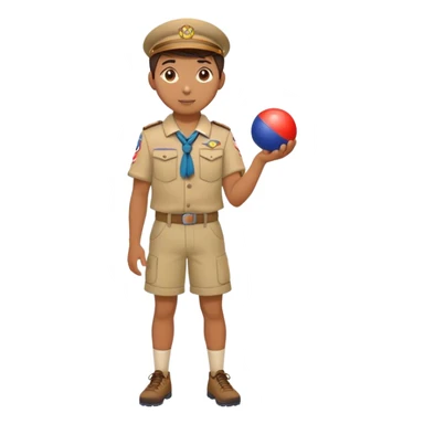 Scout pétanque  sticker