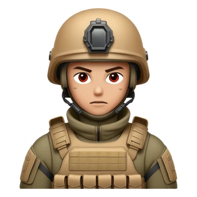 Name: Red Talon Operative  Description: Elite soldier in tactical gear, cold stare, always mission-ready. Symbol of discipline, danger, and precision. sticker
