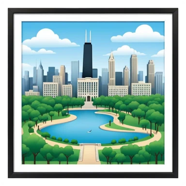 Lincoln Park Chicago sticker