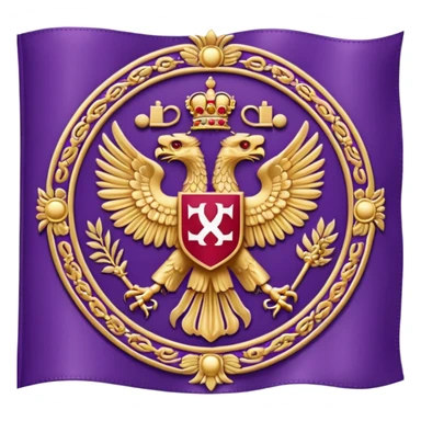 Flag of Byzantine Empire sticker