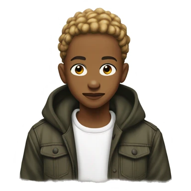 boondocks Riley Christmas ￼ sticker