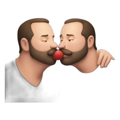 tom segura kissing bert kreischer sticker
