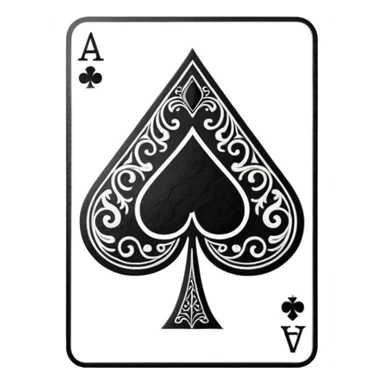 ace of spades sticker