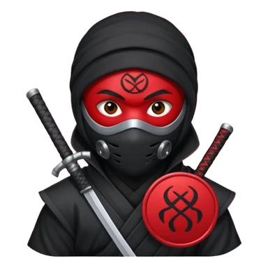 🥷🏾 usando este emoji crea otros que tengan los simbolos del zodiaco sticker