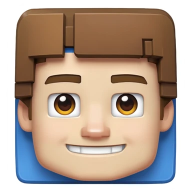Steve Minecraft Block sticker