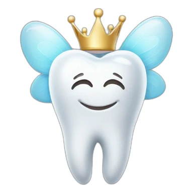 Tooth fairy sticker