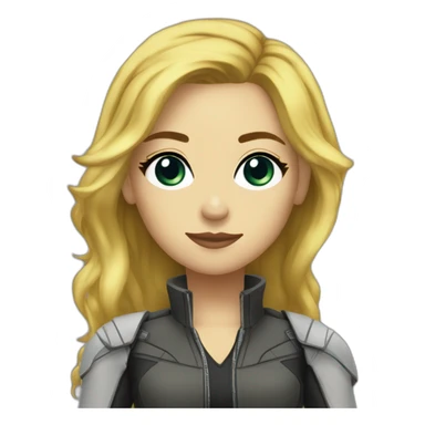 sara lance white canary sticker