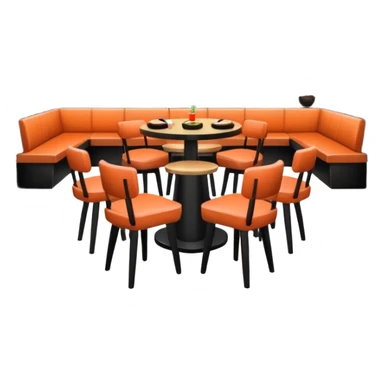 Sushi restaurant sticker