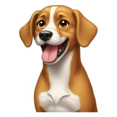 rofl dog sticker