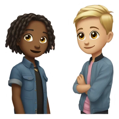 Jaden and Libby sticker