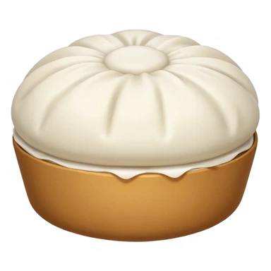 one NORMAL steamed bun WITH NO FACE!!! just a NORMAL STEAMED BUN!!! NO FACE!!!! THE BUN DOES NOT HAVE A FACE!!!! IT IS JUST A BUN!!!!!!!! sticker