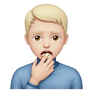 choking myself sticker