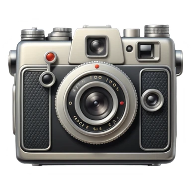a retrò photocamera sticker