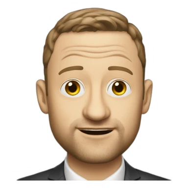 Tim Robinson as the driving crooner sticker